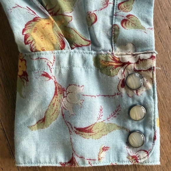 Ralph Lauren Sport Floral Cotton Western Shirt - Picture 6 of 6